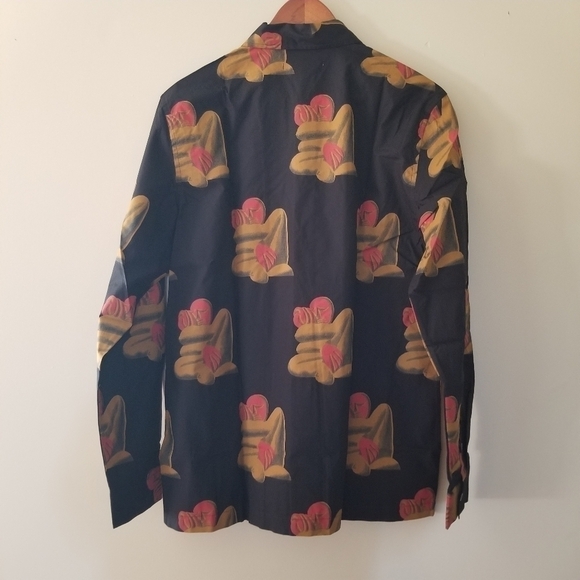 𝅺nwt Wood Wood David JM Street Fink Button Down Size Small - Picture 14 of 15